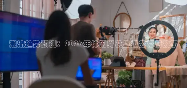 潮流趋势预测：2026年休闲男装直播秀幕后故事
